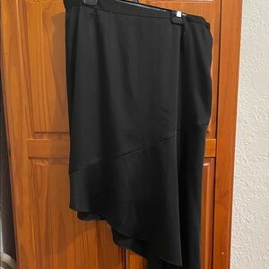 Banana Republic Olivia Palermo collection, Elegant Black Asymmetrical Skirt